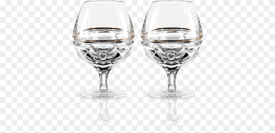 Elysian Brandy Glass Pair Champagne Stemware, Alcohol, Beverage, Goblet, Liquor Png Image