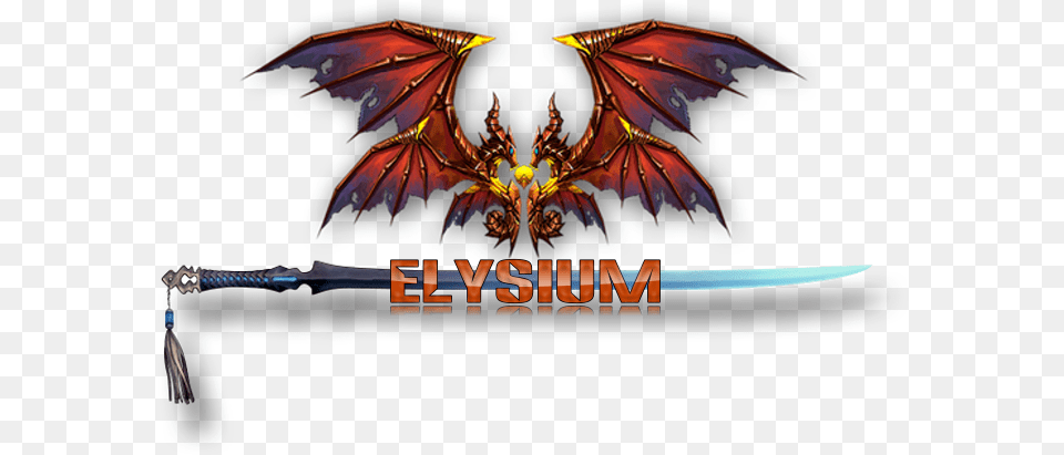 Elysium Blade Soul Tw Graphic Design, Sword, Weapon, Chandelier, Lamp Free Png Download