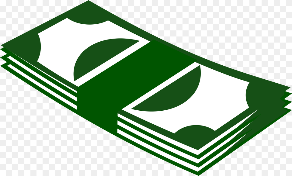 Em Dinheiro Dinheiro Pilha Cash Clipart, Green, Logo Free Transparent Png