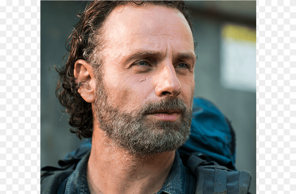 Em Quotthe Walking Deadquot Andrew Lincoln, Adult, Beard, Face, Head Free Png