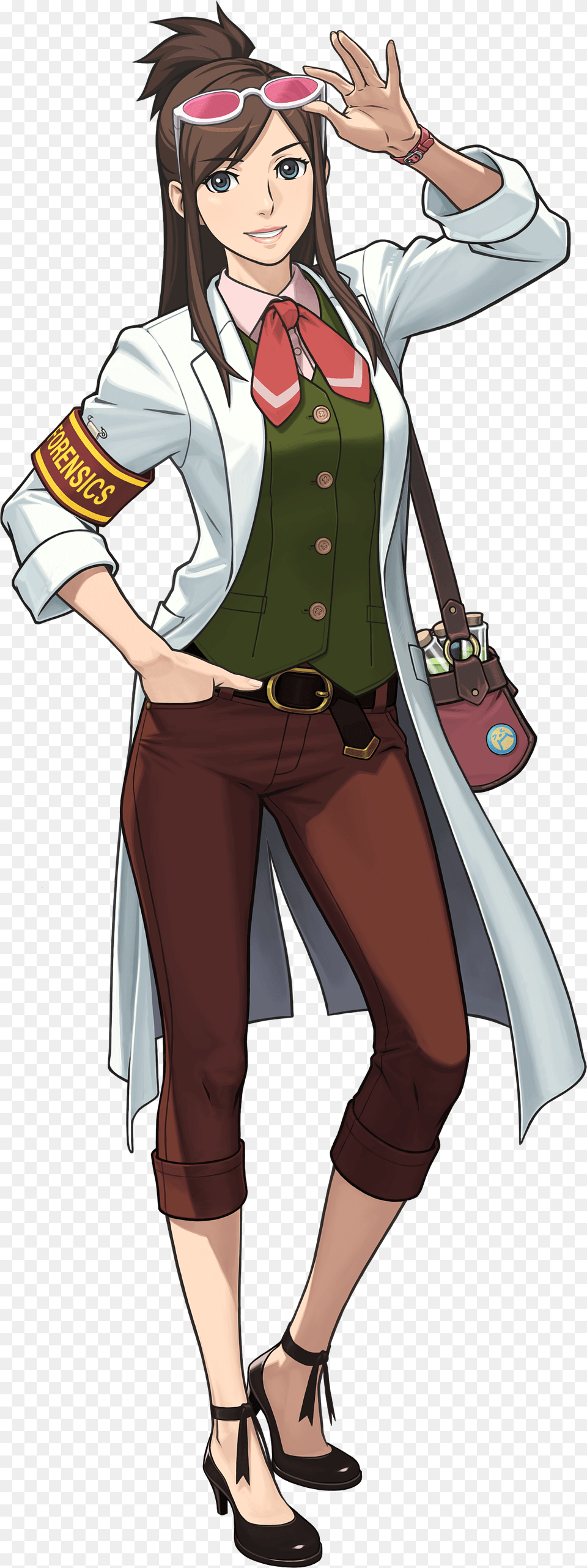 Ema Skye Ace Attorney, Book, Publication, Comics, Woman Png Image