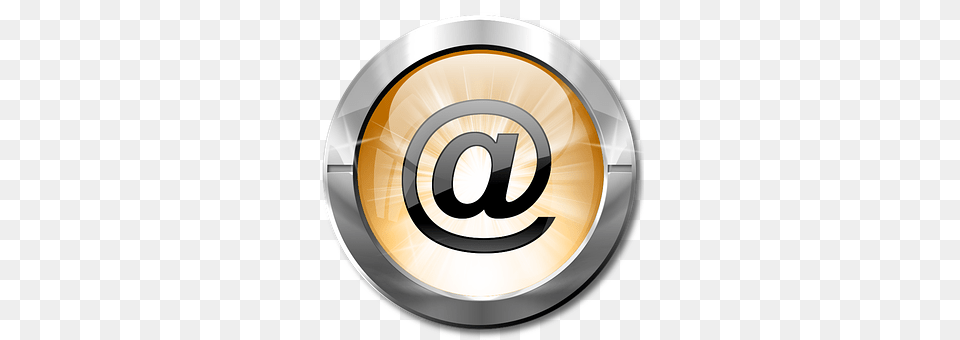 Email Emblem, Symbol, Disk, Text Free Png Download