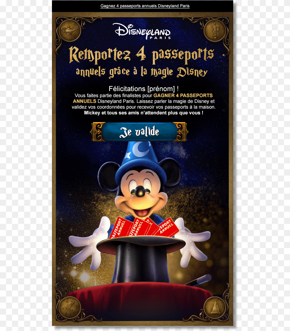 Email Disneyland Contest, Advertisement, Poster, Face, Head Free Png Download