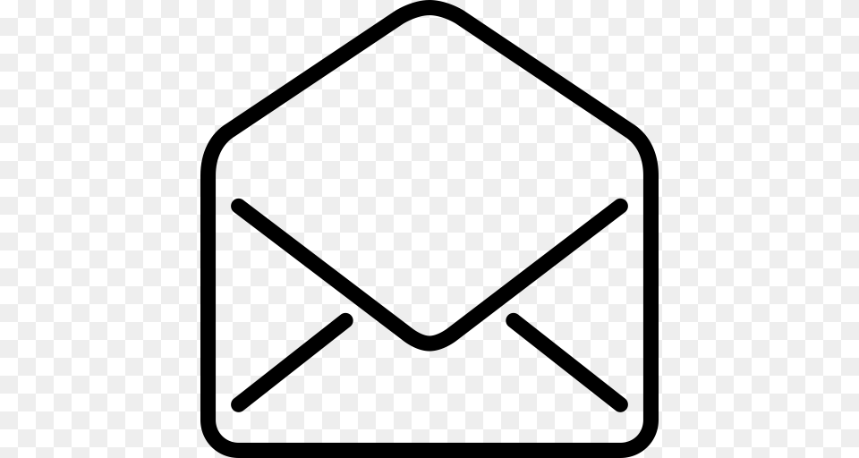 Email Envelope Mail Message Post Icon, Gray Png