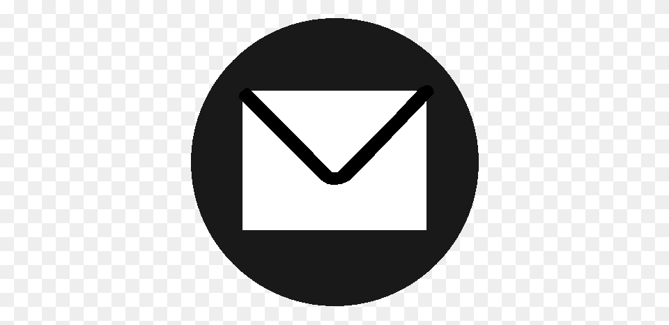 Email Icon White, Envelope, Mail, Disk, Smoke Pipe Png Image