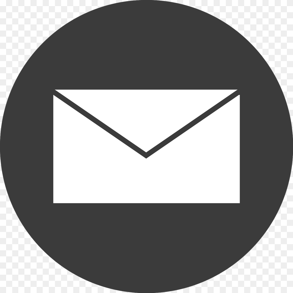 Email Icons Grey, Envelope, Mail, Disk Free Png