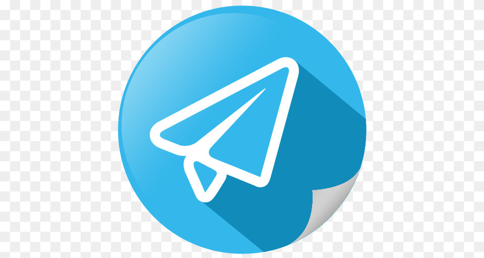 Email Mail Social Telegram Icon, Triangle, Animal, Fish, Sea Life Free Png