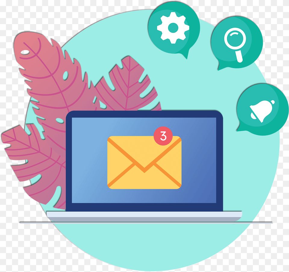 Email Marketing, Computer, Electronics, Laptop, Pc Free Png Download