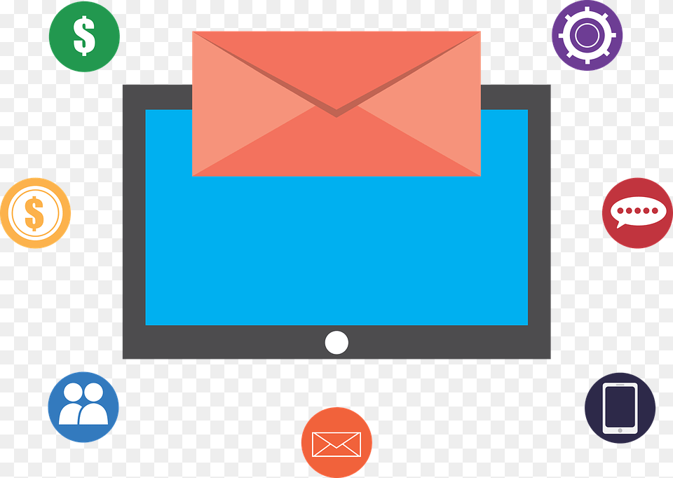 Email Marketing Free, Envelope, Mail Png Image