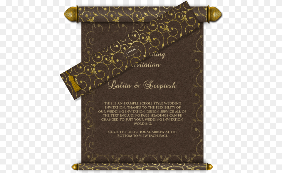 Email Wedding Card Scroll Invitation Cards Ideas, Text, Document Free Transparent Png