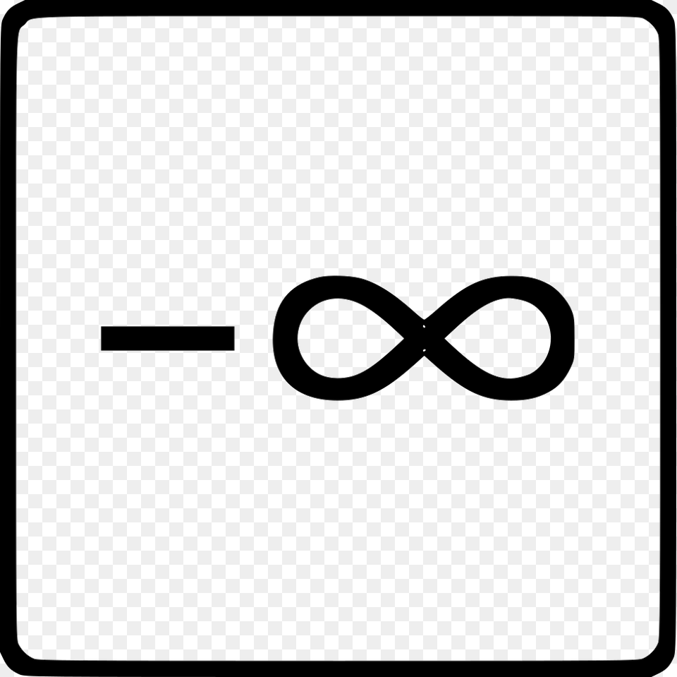 Ematical Infinity Sign Minus Icon Symbol Free Png Download