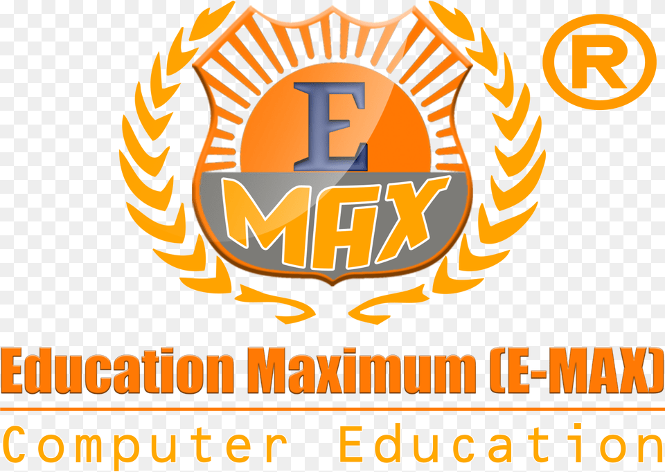 Emax Computer Education Logo, Symbol, Dynamite, Emblem, Weapon Free Transparent Png