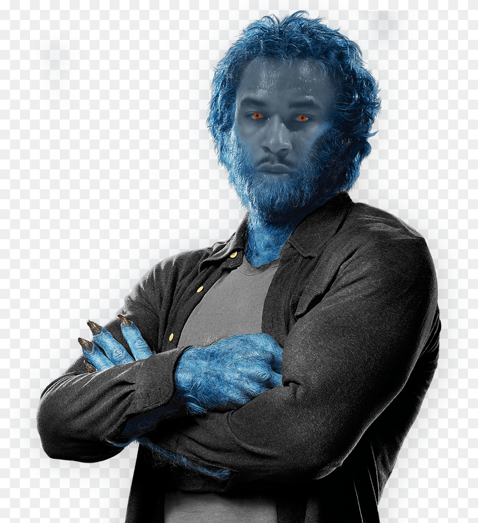 Embedded Quot X Men Dofp Beast, Portrait, Photography, Person, Face Png Image