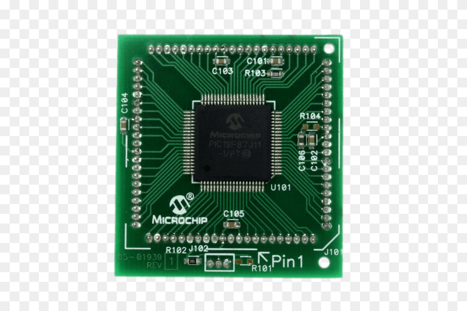 Embedded Microchip, Electronic Chip, Electronics, Hardware, Printed Circuit Board Free Transparent Png