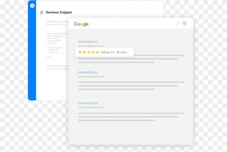 Embedreviews Features Embed Google Yelp Or Facebook Reviews Vertical, File, Page, Text Free Transparent Png