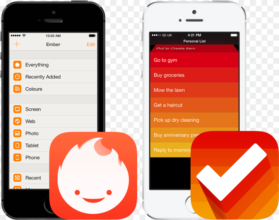 Ember And Clear App Icons, Electronics, Mobile Phone, Phone Free Transparent Png
