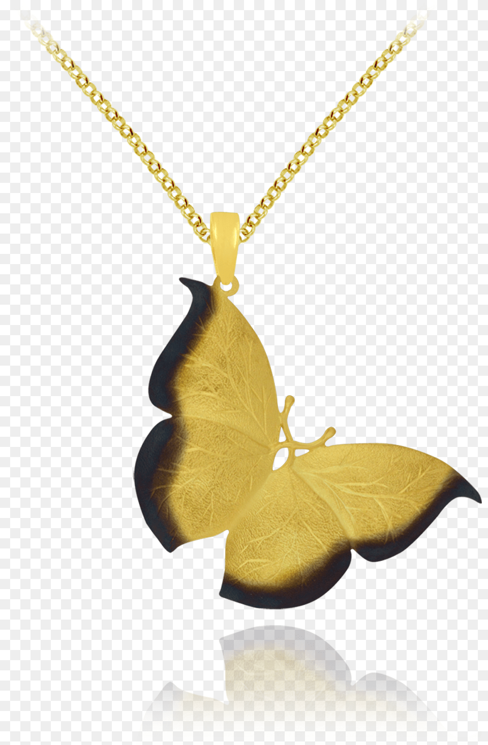 Ember Flying Butterfly Pendant Pendant, Accessories, Jewelry, Necklace Free Png Download