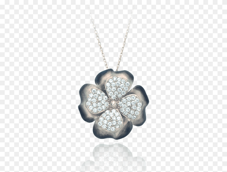 Ember Four Leaf Clover Pendant Locket, Accessories, Jewelry, Necklace, Diamond Free Transparent Png