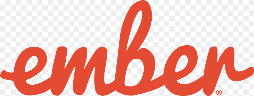 Ember Logo Emberjs, Text Png Image