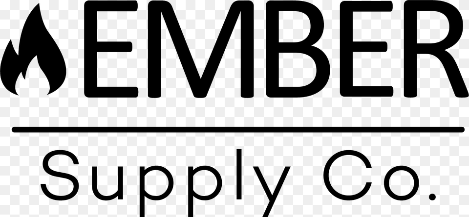 Ember Supply Co Quality Handmade Leather Goods, Text Png Image