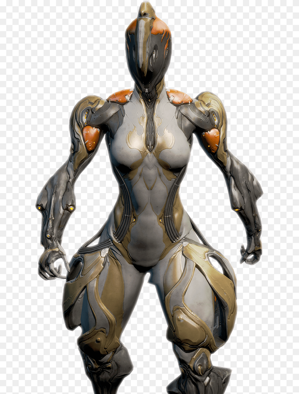 Ember Warframe, Person, Figurine, Body Part, Torso Free Png Download