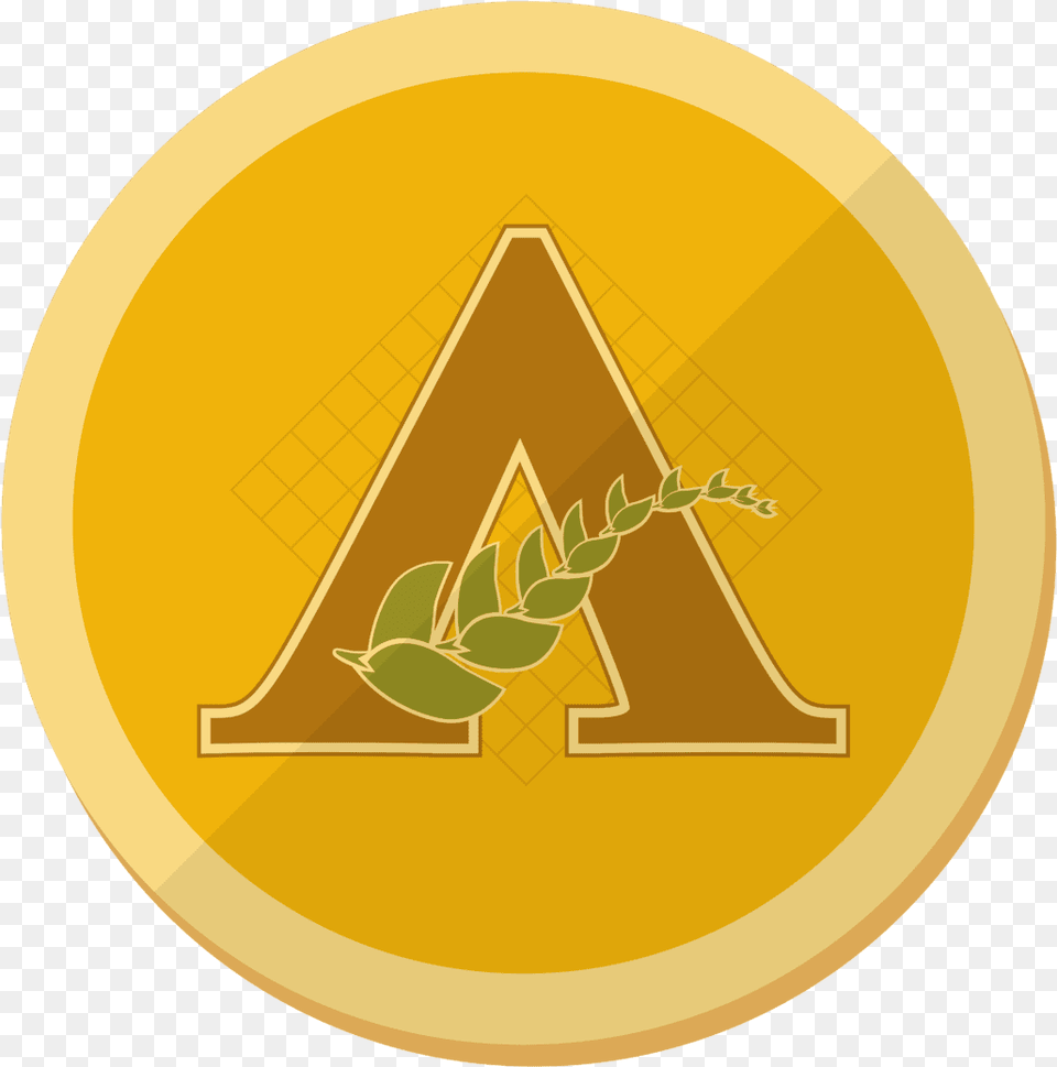 Emblem, Gold, Disk Png