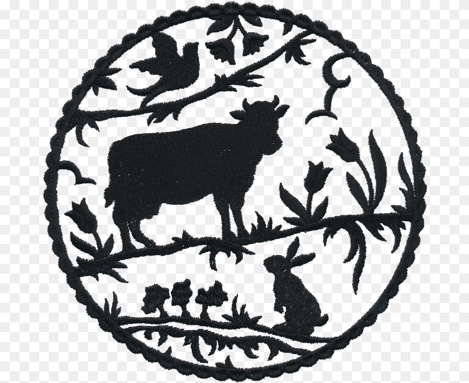 Emblem, Plant, Animal, Livestock, Mammal Png
