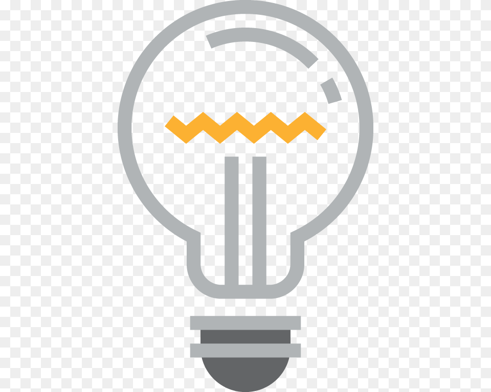 Emblem, Light, Lightbulb Png Image