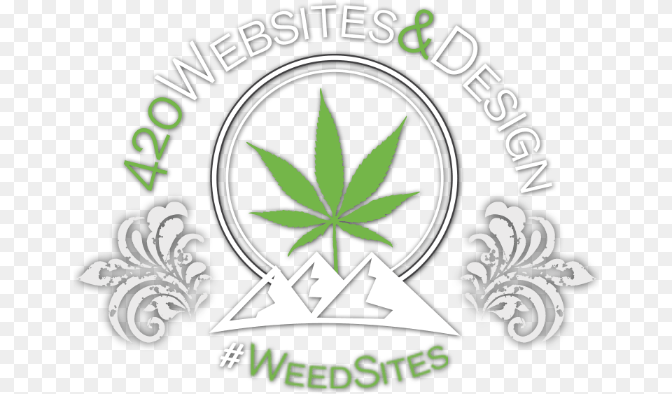 Emblem, Leaf, Plant, Logo, Weed Free Png Download