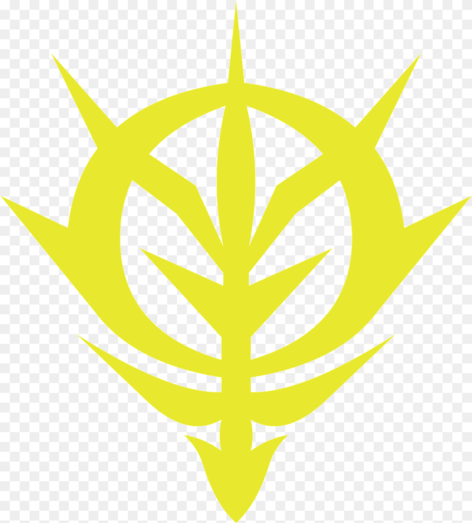 Emblem For Amuro Fans Gundam Zeon Logo, Symbol, Leaf, Plant, Animal Png