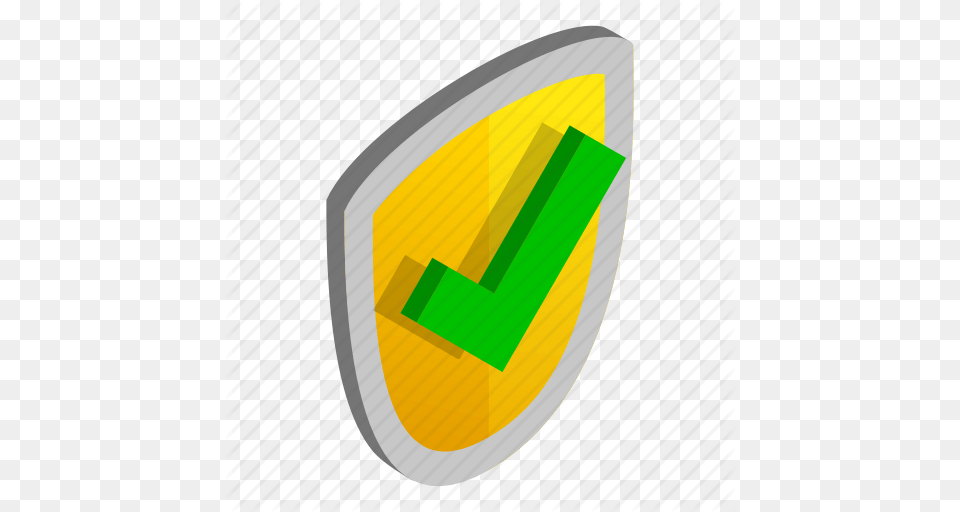 Emblem Gold Green Isometric Security Shield Yellow Icon, Armor Free Transparent Png