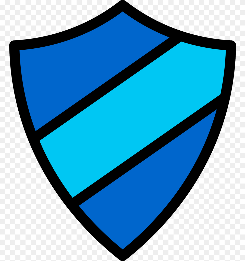 Emblem Icon Dark Blue Light Blue, Armor, Shield, Blackboard Png Image