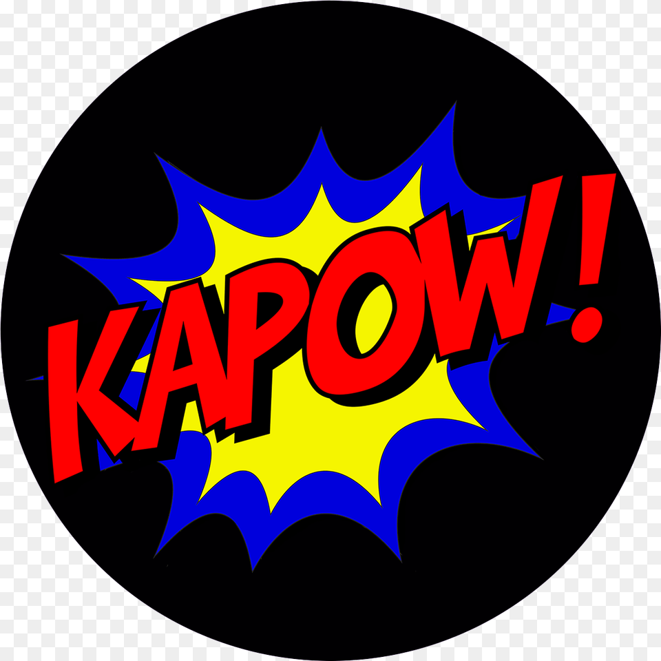 Emblem Kapow, Logo, Symbol, Batman Logo Free Png