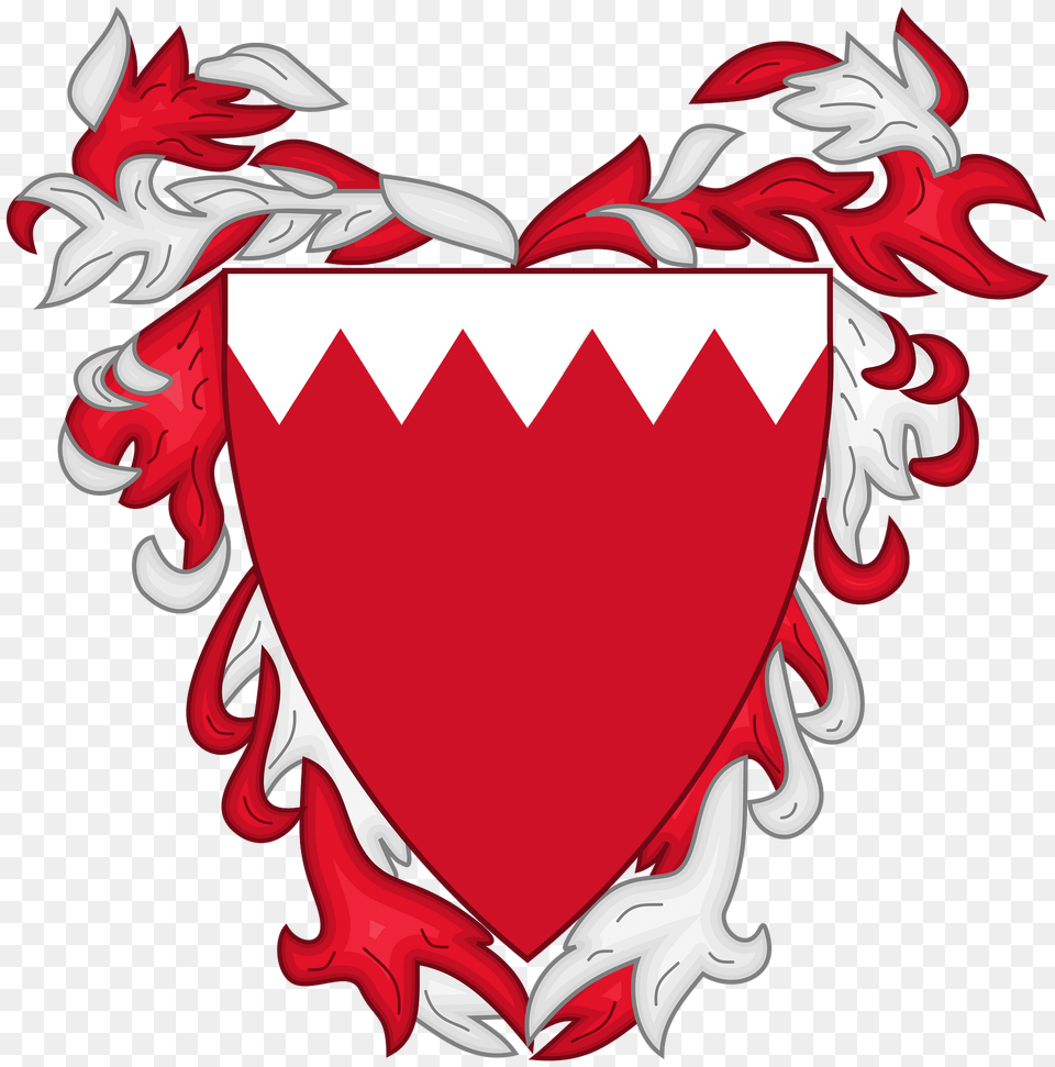 Emblem Of Bahrain Clipart, Armor, Symbol, Dynamite, Weapon Free Transparent Png