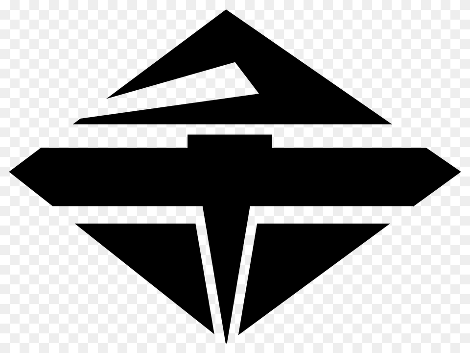 Emblem Of Chikuho Fukuoka Clipart, Symbol, Arrow, Arrowhead, Cross Free Png