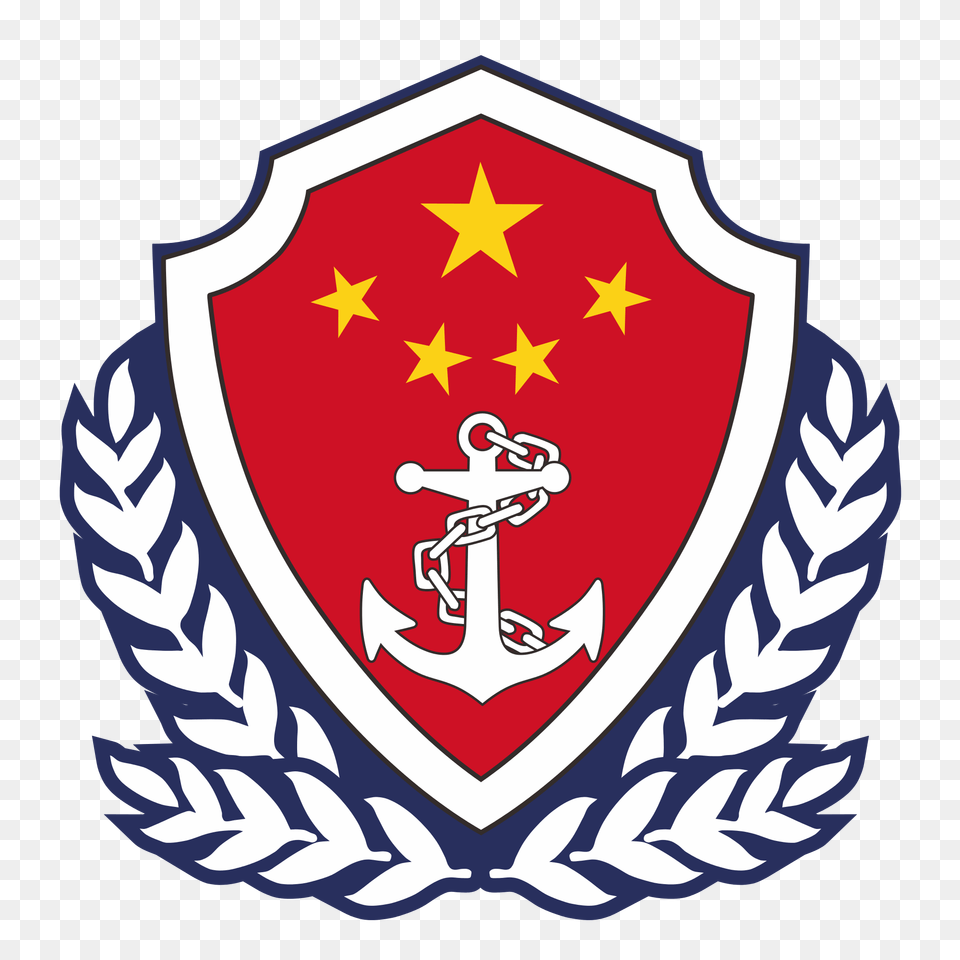 Emblem Of China Coast Guard, Symbol, Dynamite, Weapon, Armor Png