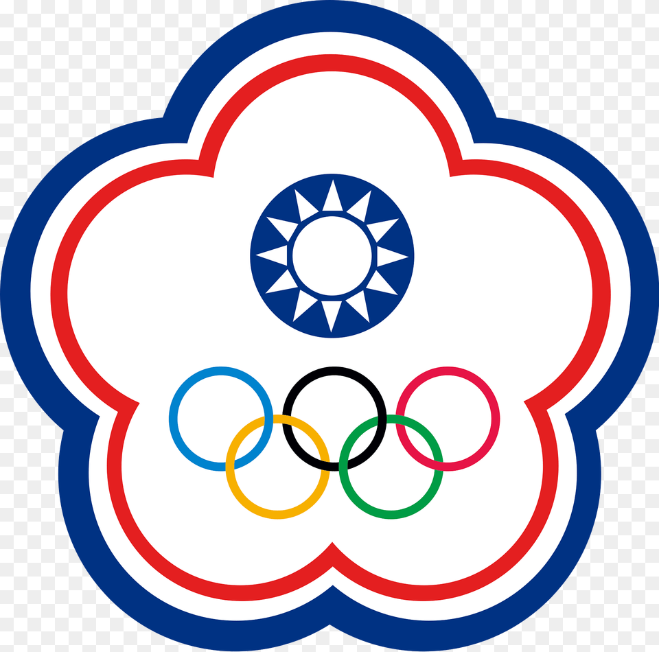 Emblem Of Chinese Taipei For Olympic Games Clipart, Logo, Dynamite, Weapon Free Transparent Png