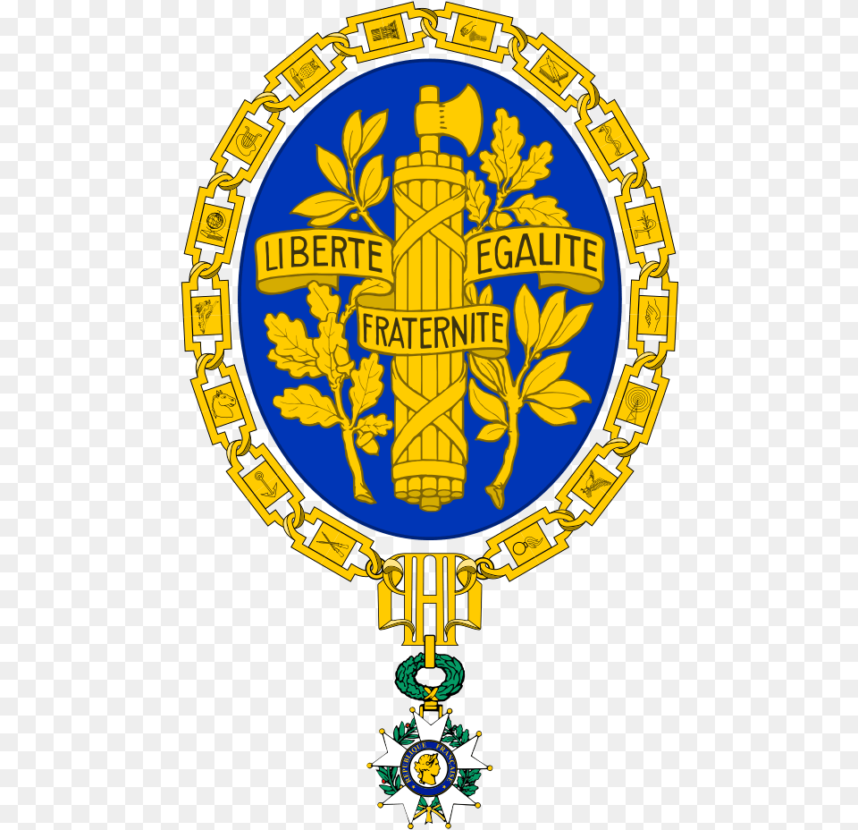 Emblem Of France National Emblem Of France, Badge, Logo, Symbol, Person Png
