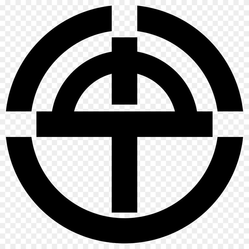 Emblem Of Kaizu Gifu Clipart, Cross, Symbol Png Image