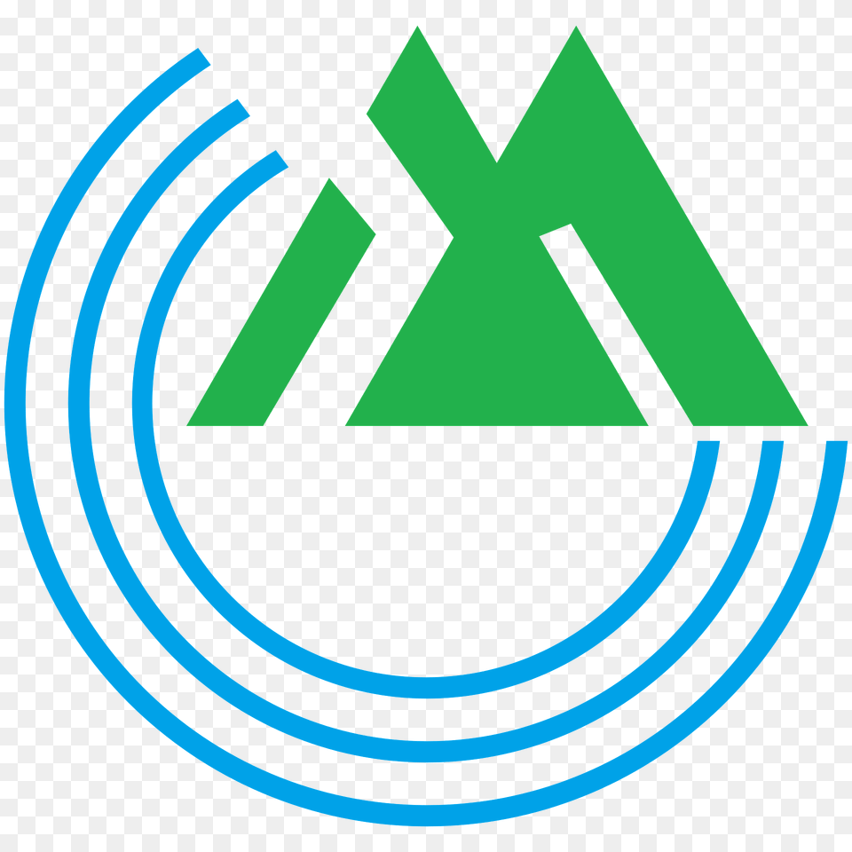 Emblem Of Kamiyahagi Gifu Clipart, Green, Logo, Triangle Free Transparent Png