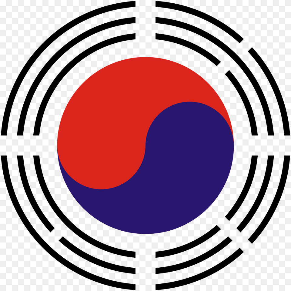 Emblem Of South Korea, Sphere, Astronomy, Logo, Moon Png Image