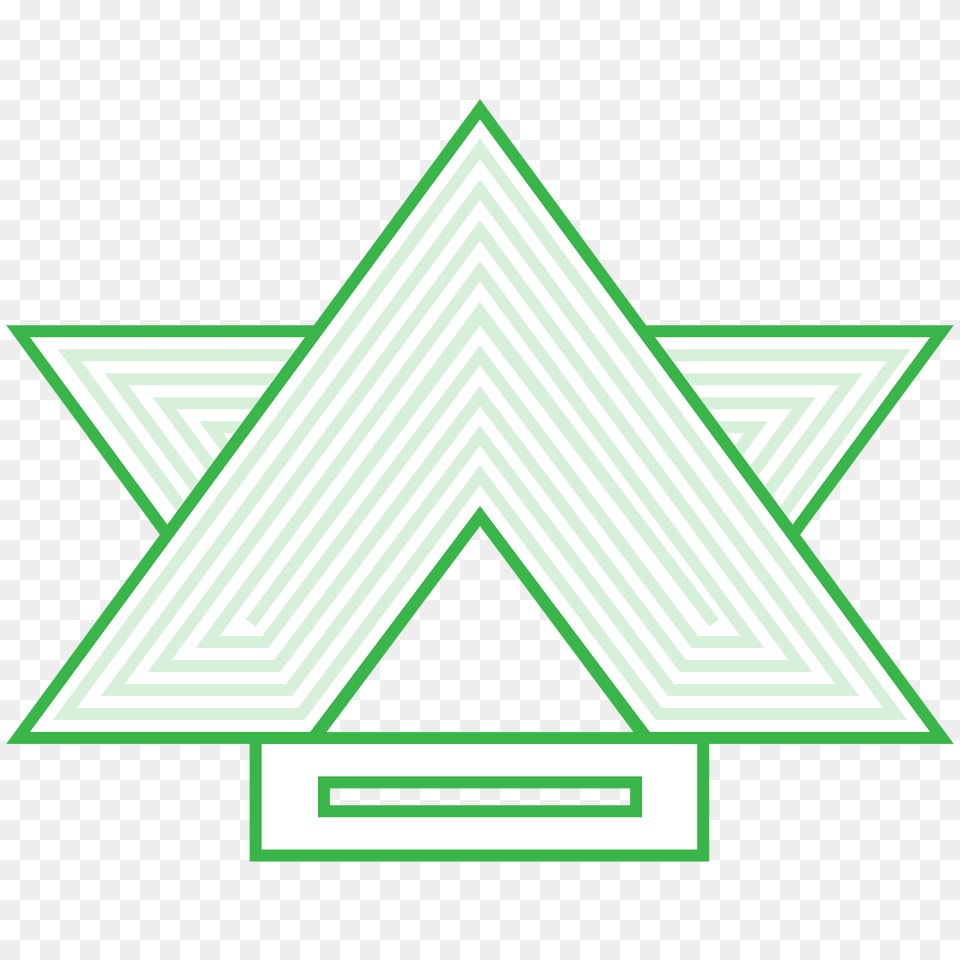 Emblem Of Tanigumi Gifu Clipart, Triangle, Symbol, Blackboard Png