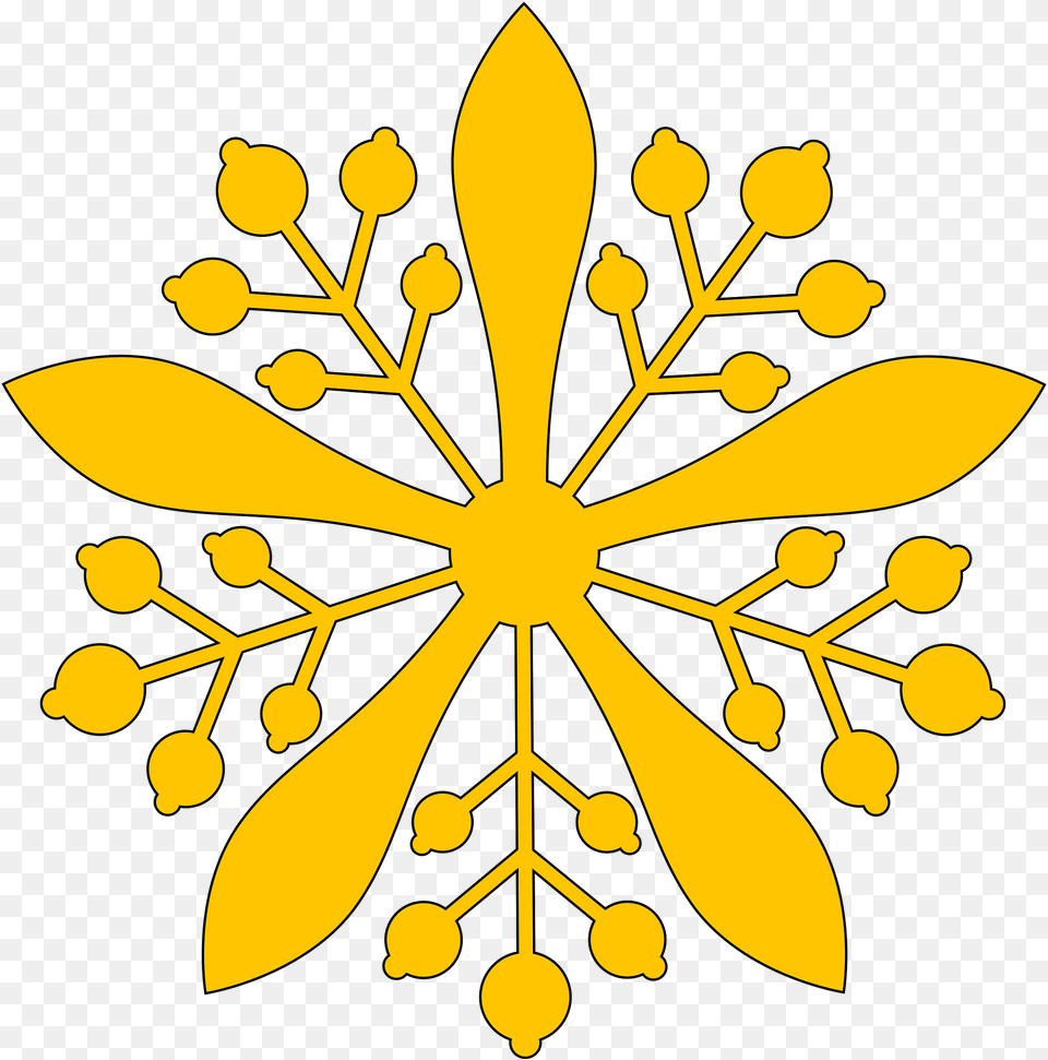 Emblem Of The Emperor Of Manchukuo Clipart, Art, Floral Design, Graphics, Leaf Free Png