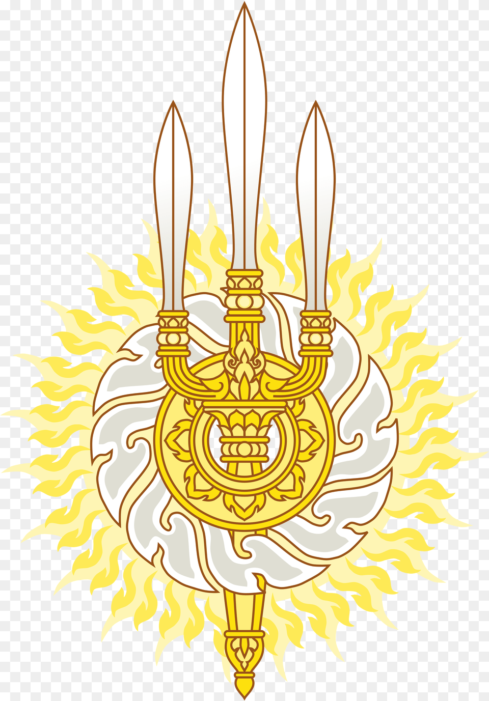 Emblem Of The House Of Chakri, Light, Festival, Hanukkah Menorah, Gold Png Image