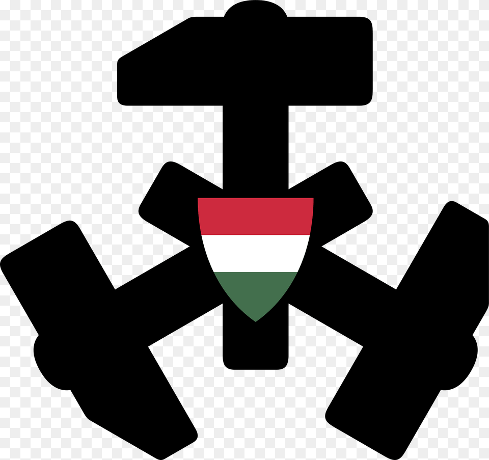 Emblem Of The Hungarian Social People39s Movement Clipart, First Aid, Electronics, Hardware, Symbol Png