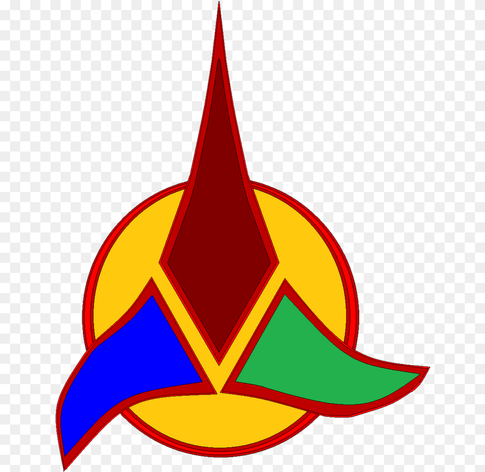 Emblem Of The Klingon Empire Classic By Bagera3005 Star Klingon, Logo, Symbol Png Image