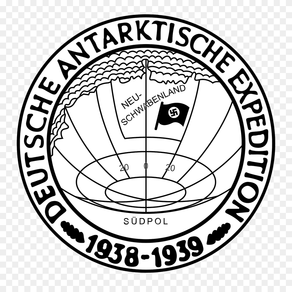 Emblem Of The Nazi German Antarctic Expedition Clipart, Logo, Symbol Free Png Download
