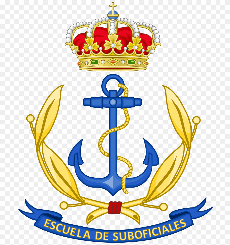 Emblem Of The Spanish Navy Nco School, Electronics, Hardware, Accessories, Jewelry Free Png