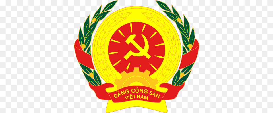 Emblem Of Vietnam Communist Party Indochinese Communist Party Flag, Symbol, Logo, Badge Free Png Download