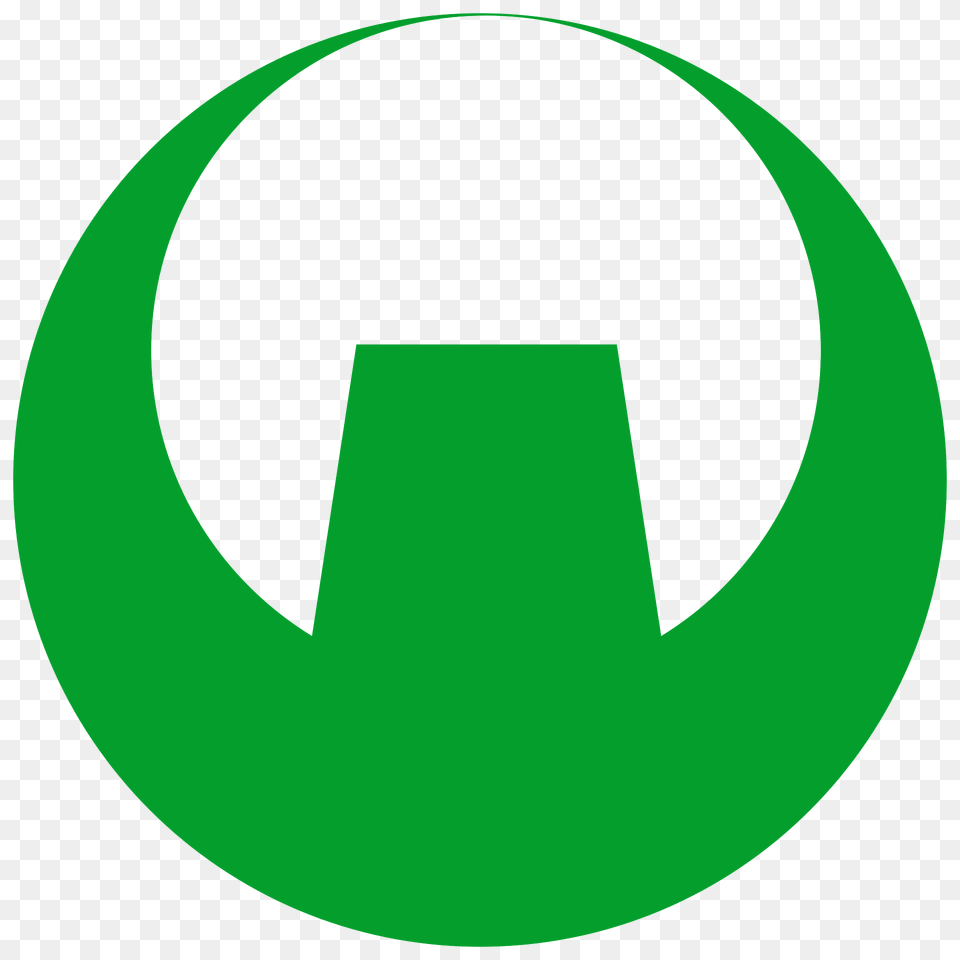 Emblem Of Yamashiro Kyoto Clipart, Green, Logo, Disk, Symbol Free Transparent Png